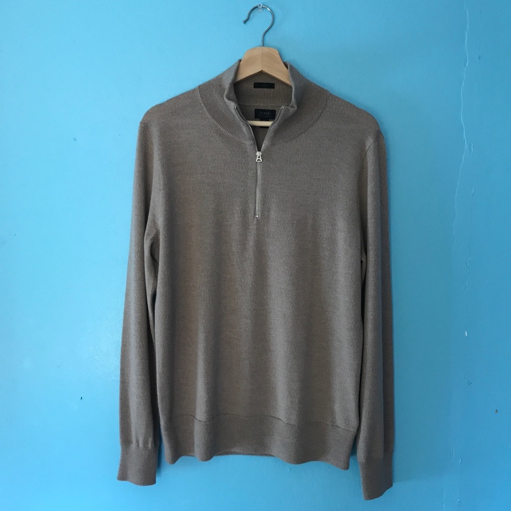 J. Crew Half-Zip Sweater
